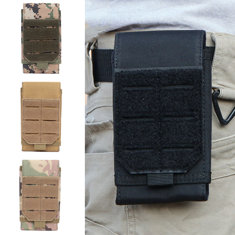 Tech Accessories Pouch - Outdoor Molle Phone Pouch Tactical Waist