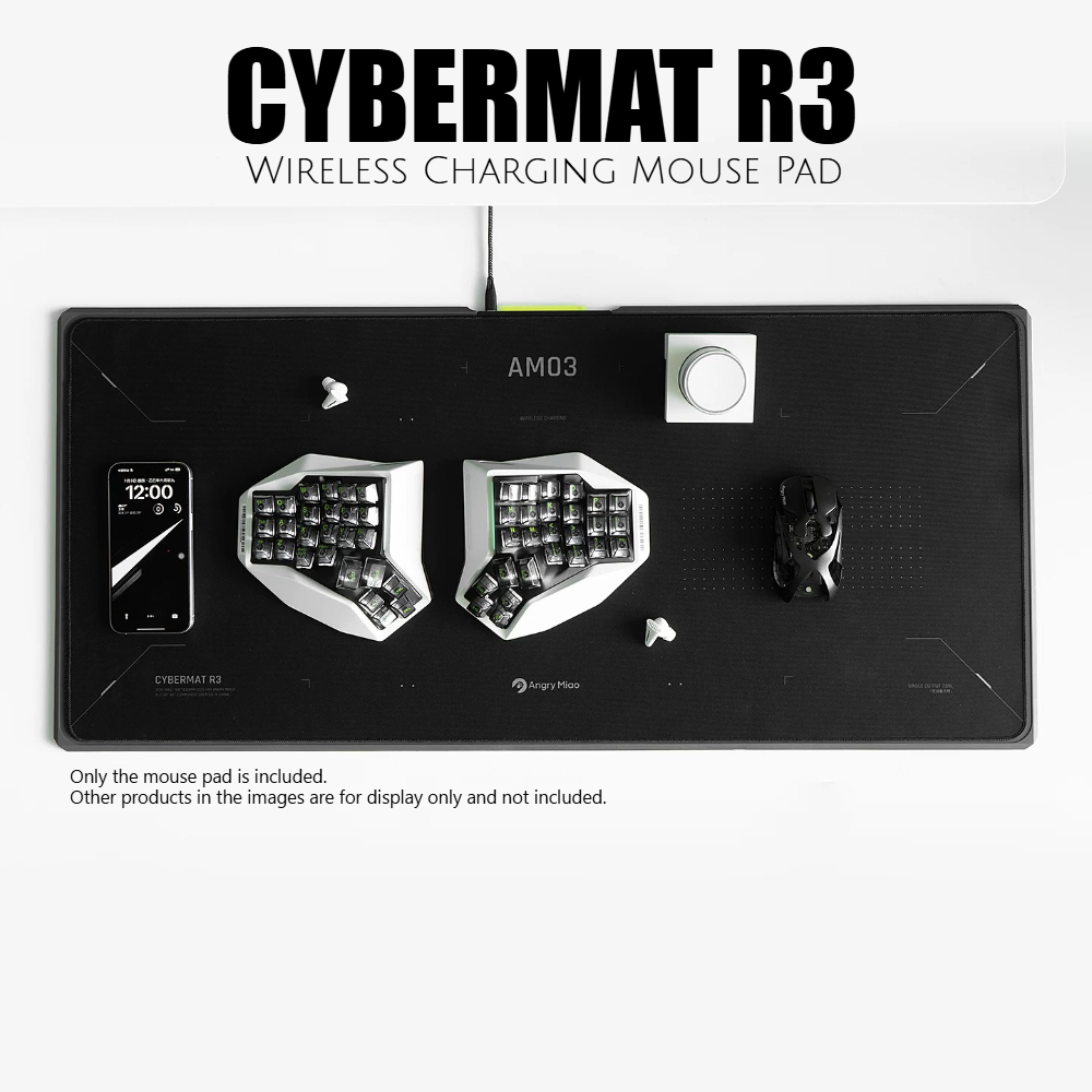 Mouse Charging Pad - New ANGRYMIAO CYBERMAT R3 Wireless Charging