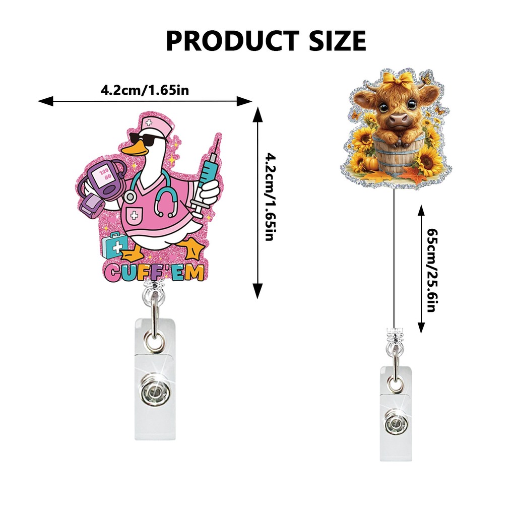 Acrylic Retractable Badge Reel - Xray Tech Accessories review and price