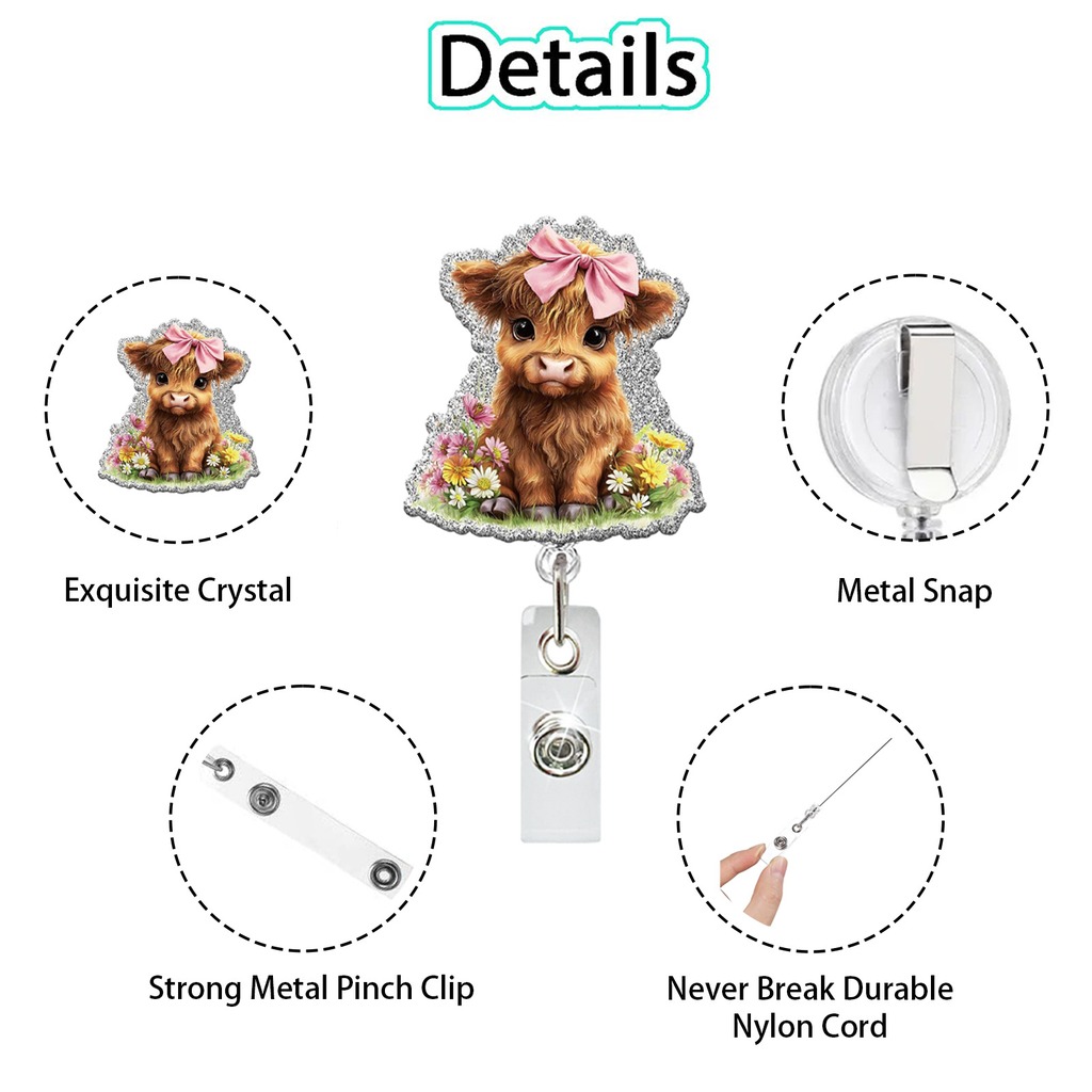 Acrylic Retractable Badge Reel - Xray Tech Accessories review and price