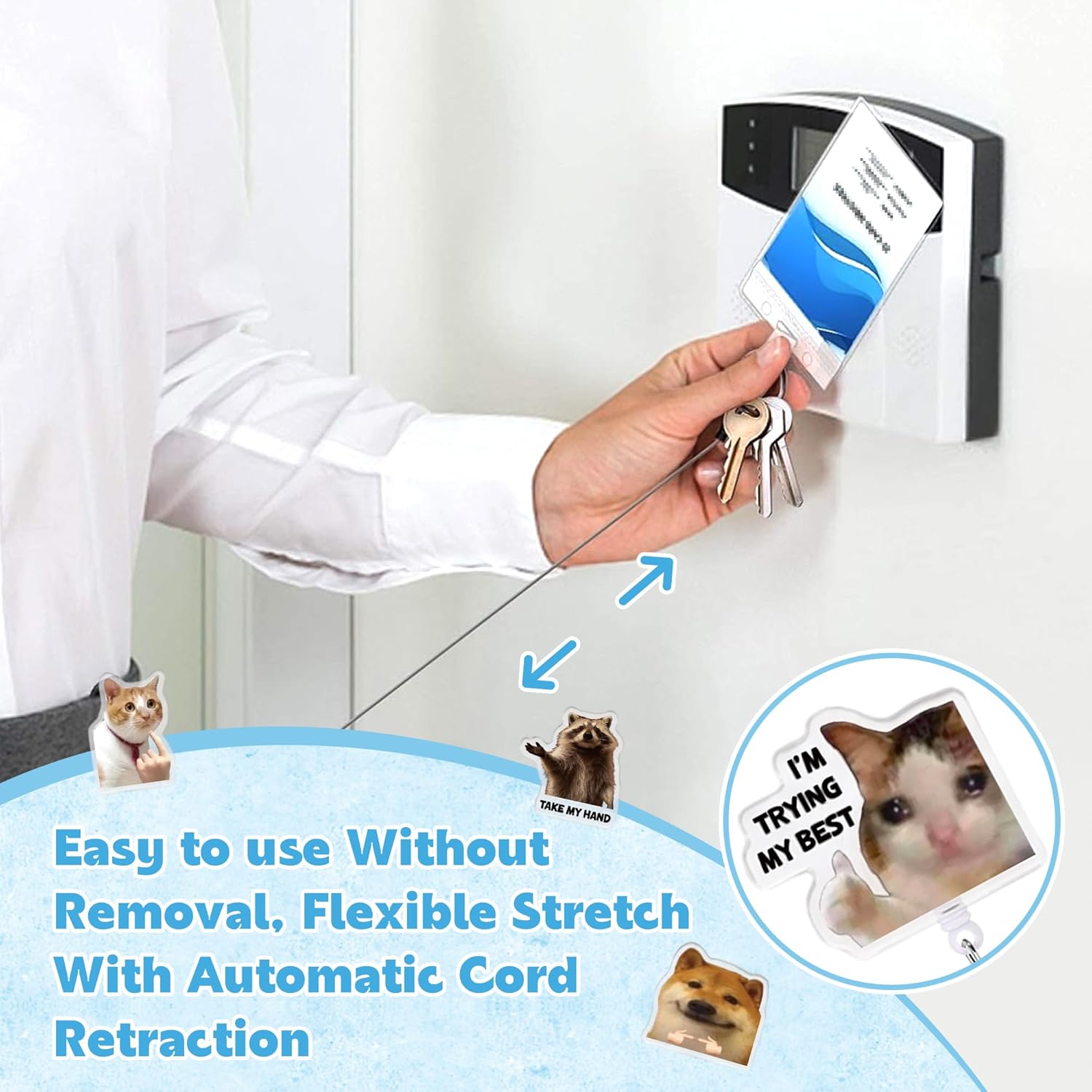 8PCS/16PCS Cute Retractable Ba - Xray Tech Accessories review and price