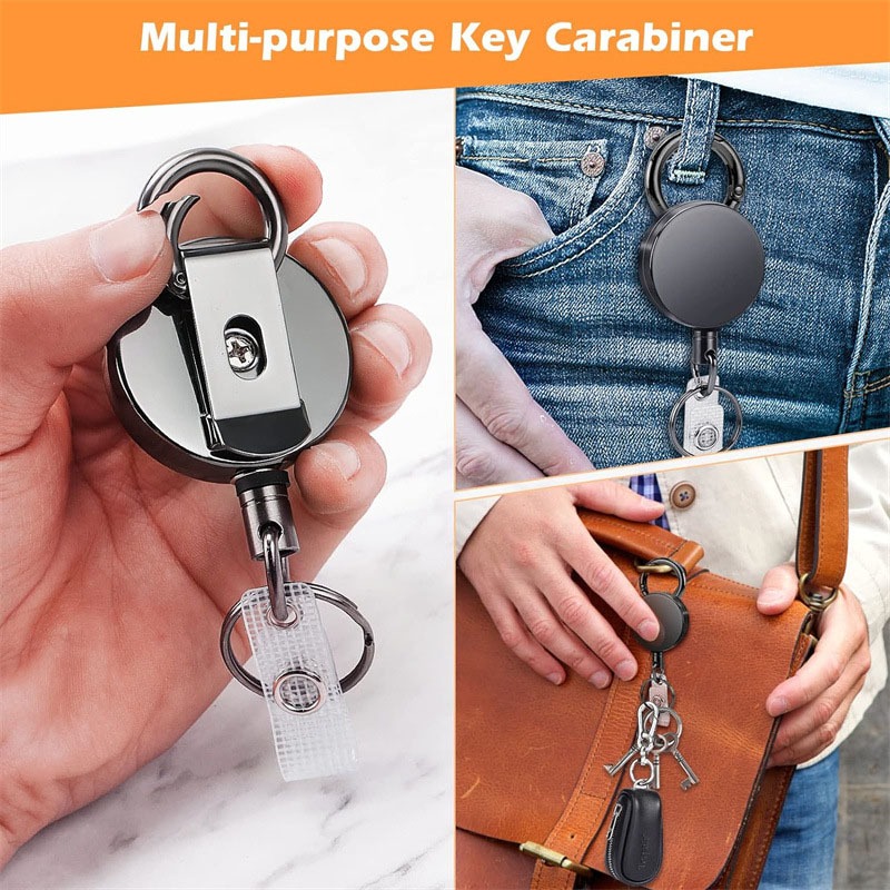 Metal Card Key Ring Clip Retra - Xray Tech Accessories review and price