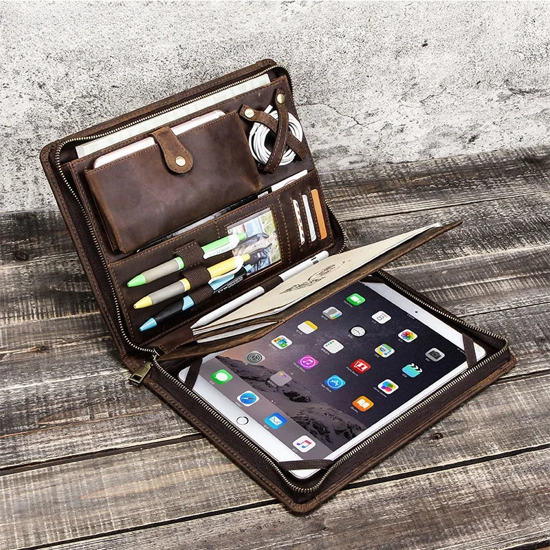Leather Tablet Storage Bag for - Tech Accessories For A Tablet review and price