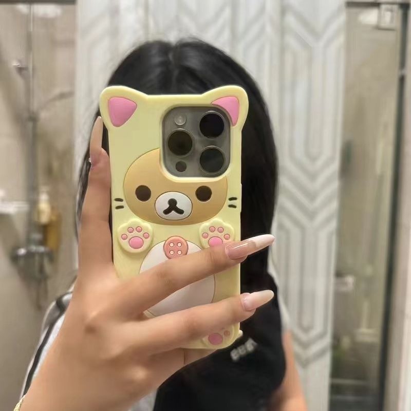 3D Cute Rilakkuma Soft Phone C - Tech Accessories Iphone review and price
