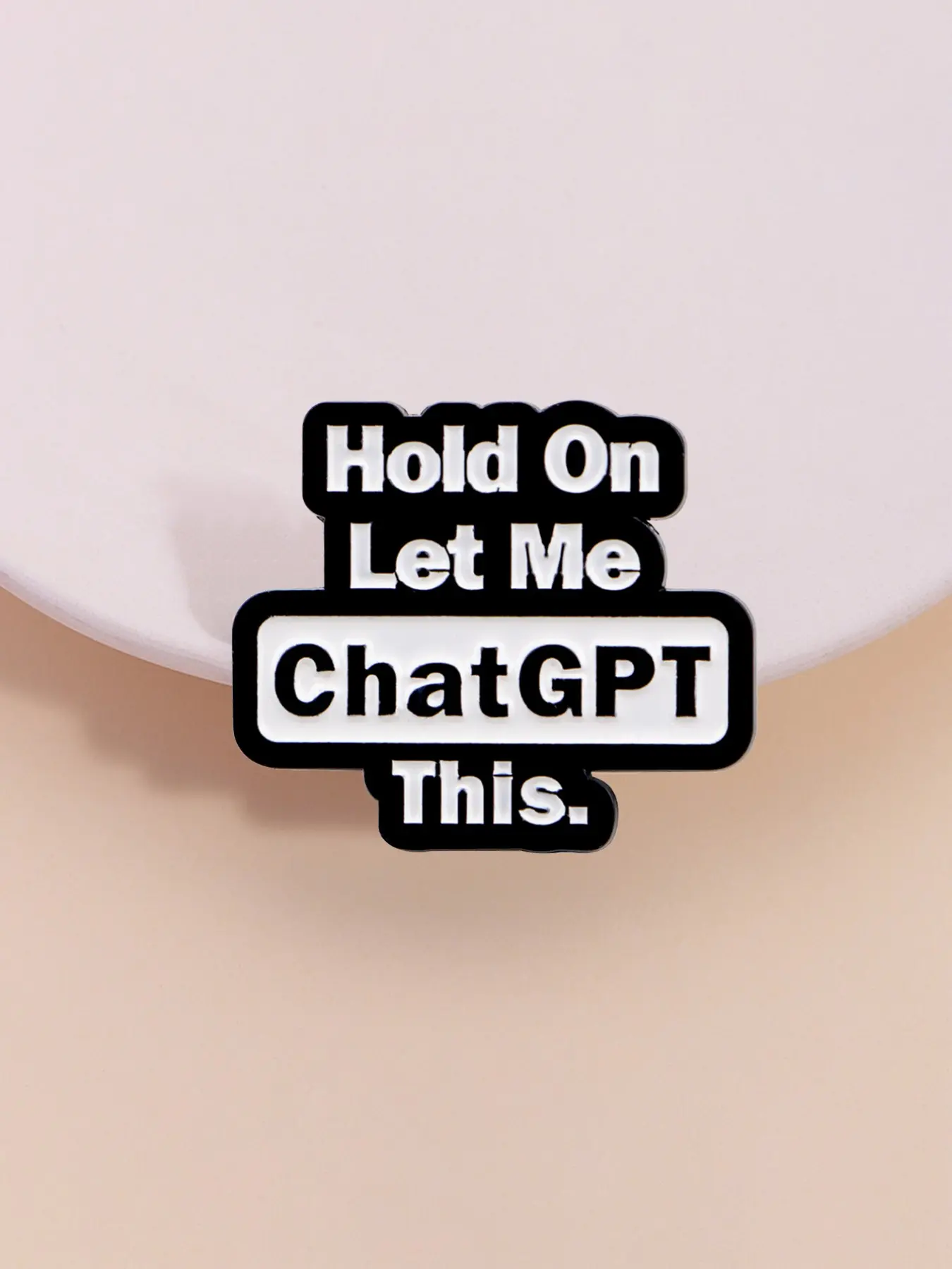 Chatgpt Enamel Pin Emblem Logo - Tech Accessories For Students review and price