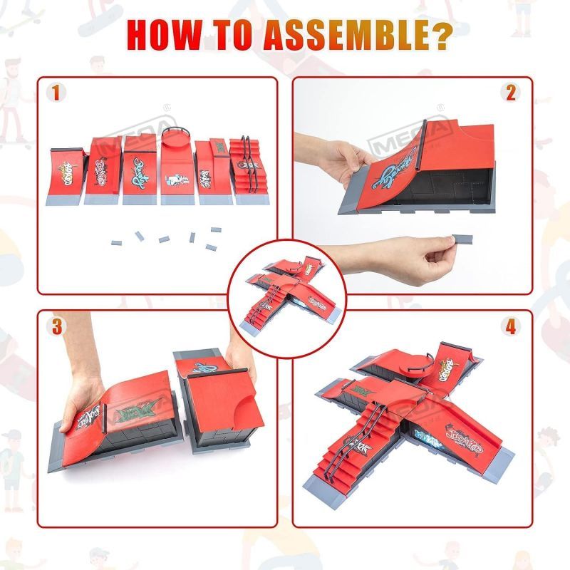 DIY Finger Skatepark 6-in-1 Se - Tech Accessories For Kids review and price