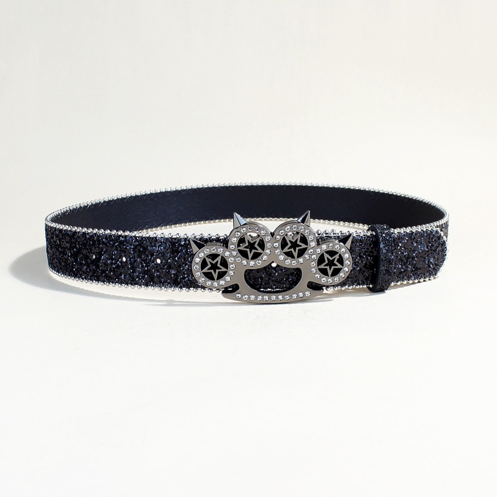 Y2K Rhinestone Belt Punk Knuck - Tech Wear Accessories review and price