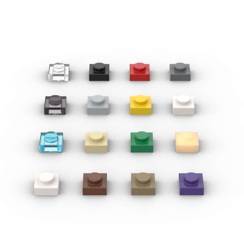 MOC 10PCS 3024 1x1 Plate Build - Tech Accessories For Kids review and price
