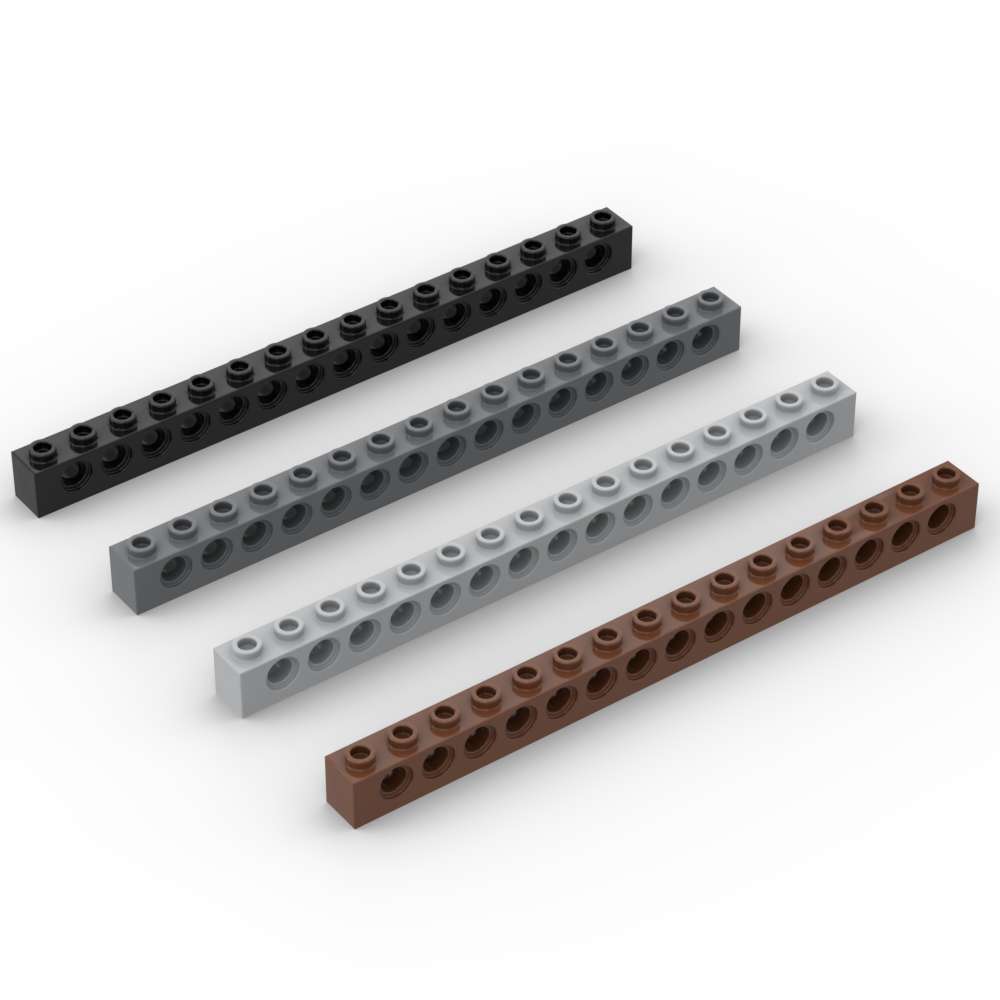 MOC 1PCS 3703 1x16 With Holes  - Tech Accessories For Kids review and price