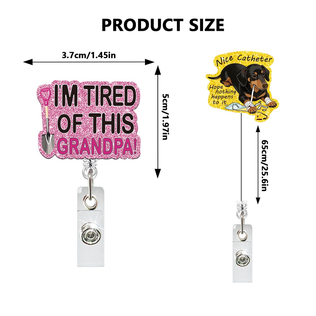 Funny Nurse Badge Reel Dumpste - Xray Tech Accessories review and price